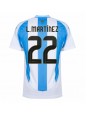 Billige Argentina Lautaro Martinez #22 Hjemmedrakt Copa America 2024 Kortermet